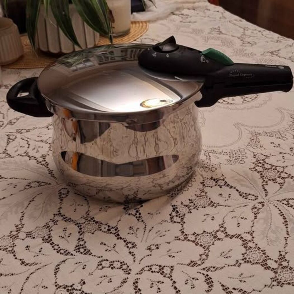 Fagor Rapid Xpress Pressure Cooker 6 L, Plaksteel, Stainless Steel 18/10